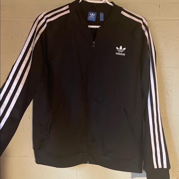 Black Adidas track jacket - Picture 3 of 3